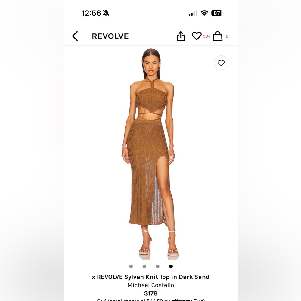 Michael Costello X Revolve Sylvan Maxi Set M